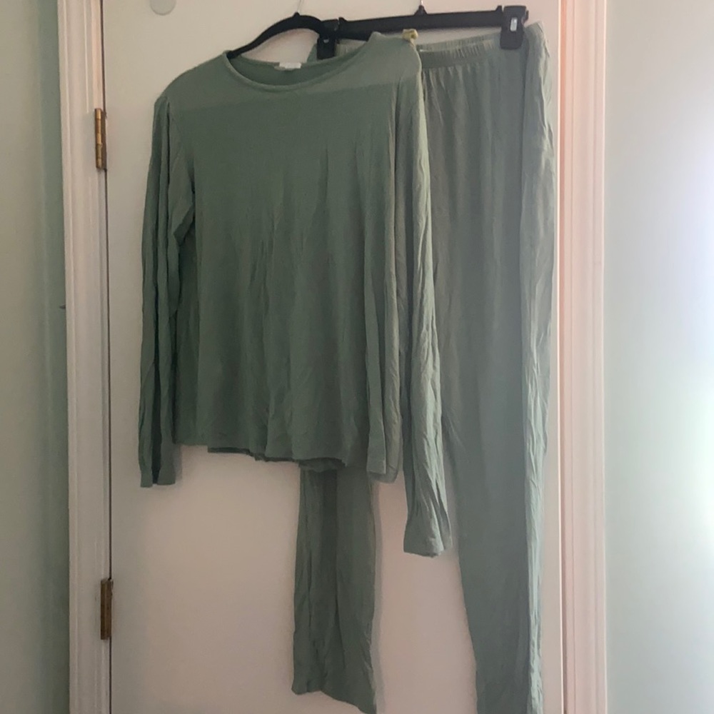 Lake Pajamas Dream Knit Long Long Set